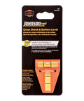 Cross Check Level For Quick Horizontal And Vertical Readings Ultra Compact And Lightweight Dual Direction Level With High Impact Orange Body Built Tough For Real Job Sites Accurate Readings Every Time Johnson Level And Tool packaging
