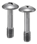 ✝️ SSCMS-M6-25 NBK Cross Recessed Truss Head Captive Screws - Made in Japan, shown in pair, designed for smooth motion and stable alignment
