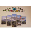 Brushed Nickel Stainless Steel Wall Sign Standoffs 1 Inch Diameter 2 Inch Length With 10mm Thread for Acrylic Signs and Display Panels, 8 Pack for cruise ship picture mounting