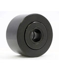 CRY18VUU Bearing Yoke Track Needle Roller Sealed Bearing 5/16" x 1-1/8" x 5/8" inch, black, front view