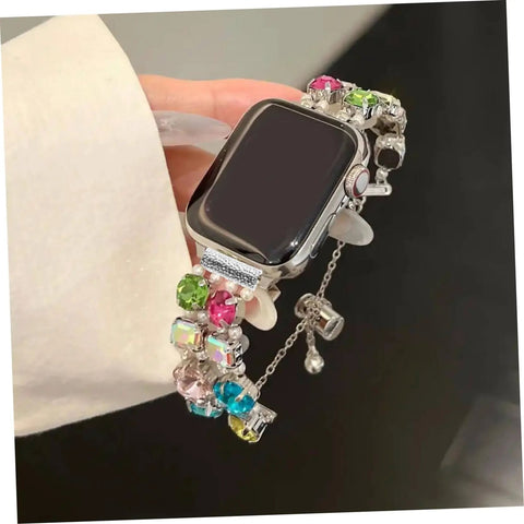 10 Pack Watch Strap Connecting Adapters For Smartwatch Alloy Durable Silver Connection Compatible With Apple Watch Bands