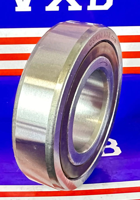 CSK30 One-Way Clutch Bearing - Sprag Freewheel Backstop, side view with VXB logo, metal construction, 30mm x 62mm x 16mm.