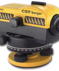 24X Automatic Optical Level from CST Berger for Precise Field Leveling on Construction Sites, Roadwork, Excavations, and Outdoor Projects.