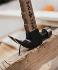 Fiberglass 20 Oz Hammer With Smooth Face And Curved Claw, Shock Absorbing MOA Grip, Non Conductive Handle for Contractors