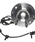 Front CV Axle Shaft Wheel Hub Bearing Assemblies With ABS Replacement For 2002 To 2009 Chevrolet Trailblazer, wiring visible