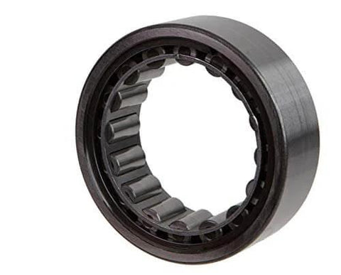 Heavy-Duty Link-Belt M5213TV Cylindrical Roller Bearing With 120mm Outer Ring And Roller Assemblies For Industrial Use, Sealed Bearing Built To Last In Extreme Conditions, Interchangeable With Leading Brands Rexnord viewed from an angle.