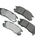 2003 Dodge Stratus Coupe 2.4L L4 Rear D383 Ceramic Disc Brake Pad Set, 1 Set, featuring ceramic material and direct-fit design.