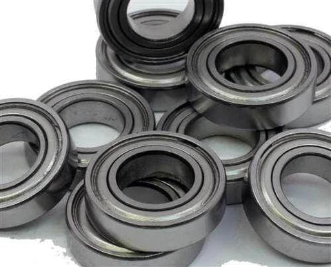 baitcaster reel bearings Ball Kit For Td-X 103HVA With Shielded Metal Shields Double Sided Corrosion Resistant Chrome Steel Balls 52100 Low Friction Grease Premium P6 Precision that exceeds OEM standards HybridBlue Rubber Seals to help keep water out Chromium Steel Structure Pre Spool Bearings | Hawgtech