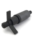 Close-up of Danner Pondmaster 12575 MD/PM 3-5 Replacement Impeller, showing the black cylindrical design and paddle blades. 
