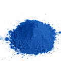 Dark blue powder from marking chalk on white background. Dark blue marking chalk delivers clear, bold snap lines with an ultra-fine