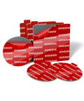 Six Pack Dash Cam Adhesive Pads Set For Mounting Heat Resistant Double Sided Tape Squares And Rounds