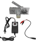 DC 24V Linear Actuator With Reciprocating Motor, 10 To 130 Mm Stroke, 45 Cycles Per Minute, Aluminum Alloy Body, US Plug, 100 To 240V Input