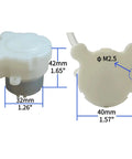 Dimensions of DC 5V micro peristaltic pump small flow metering self-priming pump for pumping oil machine, pumping hand sanitizer