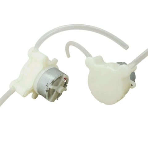 DC 5V micro peristaltic pump small flow metering self-priming pump for pumping oil machine, pumping hand sanitizer, side view