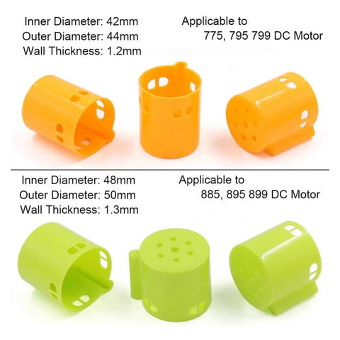 Protective Dust Covers For DC Motors Type B 5 Pack Tail Cap Covers Compatible With 775 795 799 885 895 Motors Rubber Shells