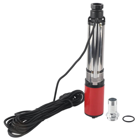 DC Pump Large High Battery Solar Brass Motor Floating Impeller S455 DC48V with cable and connector