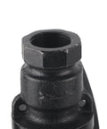 Close-up of black metal component from DC Pump Large High Battery Solar Brass Motor Floating Impeller S455 DC48V
