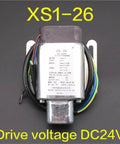 Front view of DC 24V Electromagnet for Elevator Speed Limiter Travel Switch XS1-28, compatible with XS1 26 for control systems.