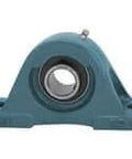 Front view of 1-1/16 inch Wide Set Screw Pillow Block Bearing Single Piece UCSP206-17 Replacement for Shaft Support