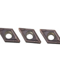 10 Pack DCMT070204-SM Carbide Indexable Inserts For Lathe Turning And Milling Pro Grade Precision For Stainless Steel Long Lasting Wear Resistant