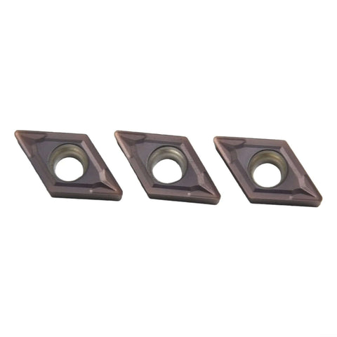10 Pack DCMT070204-SM Carbide Indexable Inserts For Lathe Turning And Milling Pro Grade Precision For Stainless Steel Long Lasting Wear Resistant