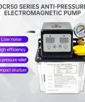 Automatic Lubricating Oil Pump 110V 1L With Electromagnetic Lubrication System, Digital Control, Dual Display, Pressure Gauge