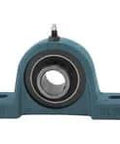 Front view of Pillow Block Bearing UCPEU312 60 mm Heavy Duty Cast Iron Housing Wide Inner Ring Ball Insert Set-Screw Locking Contact Seal