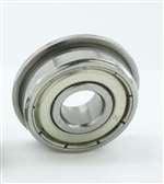 DDRF1140ZZ Flanged Bearing Shielded Stainless Steel 4x11x4 - VXB Ball Bearings