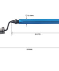 Deburring Countersink Tool Set For Metal Wood And Plastic, Pro Grade Precision Hand Reamer with ergonomic handle, side view