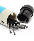 Heavy Duty Deburring Tool With 10 S10 High Speed Steel Blades Internal Blade Storage In The Handle Ergonomic Grip Model NG8150