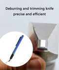 Precise Deburring Tool Pen Style for Efficient Burr Removal and Surface Smoothing in Metal and Other Materials, ergonomic design.