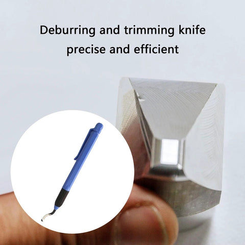 Precise Deburring Tool Pen Style for Efficient Burr Removal and Surface Smoothing in Metal and Other Materials, ergonomic design.
