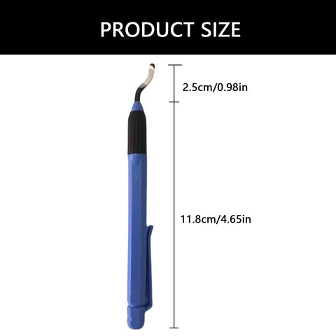 Precise Deburring Tool Pen Style for Efficient Burr Removal and Surface Smoothing in Metal and Other Materials with size dimensions