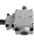 Top view of Deck Gear Box Assembly For Scag Turf Tiger Mower 482486 481516 Replacement with visible bolts and metal casing.