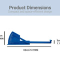 Dimensions of Universal Deck Leveling Gauge For John Deere And Major Mower Brands DIY Friendly Deck Alignment Tool
