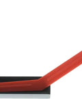 Deck Leveling Gauge For Small Engine Mowers Get Even Cuts Longer Deck Life Safer Performance Universal Fit For Riding And Push Mowers No Assembly Required Oregon Genuine Replacement Part, black base with red arm
