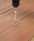 Trex Pebble Gray Deck Screw Plug For Deck Drive DCU Composite Screws Conceals Screw Heads With A Clean Look And Tapered Insertion