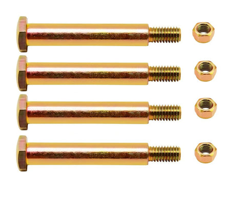 Heavy Duty Deck Wheel Bolts And Lock Nuts Set Of 4 For Cub Cadet Craftsman Husqvarna And Poulan Mowers Fits Replaces 137644 184218