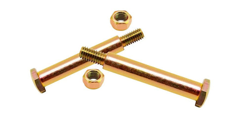 Heavy Duty Deck Wheel Bolts And Lock Nuts Set Of 4 For Cub Cadet Craftsman Husqvarna And Poulan Mowers Fits Replaces 137644 184218 193406