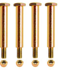 Heavy Duty Deck Wheel Bolts And Lock Nuts Set Of 4 For Cub Cadet Craftsman Husqvarna And Poulan Mowers Fits Replaces 137644 184218 193406