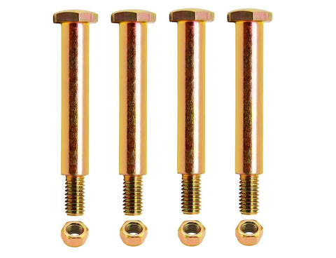 Heavy Duty Deck Wheel Bolts And Lock Nuts Set Of 4 For Cub Cadet Craftsman Husqvarna And Poulan Mowers Fits Replaces 137644 184218 193406