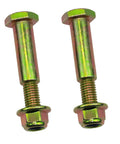 Two Pack Deck Wheel Shoulder Bolts And Flanged Locknut Kit For Half Inch Bore Wheels Fits Craftsman Poulan Husqvarna Toro Cub Cadet