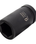 Deep Reach 1 Inch Drive 33mm Impact Socket With Cr-Mo Steel Radius Corner Design Chamfered Opening And Dual Size Markings For High Torque Jobs Sunex Tools