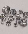 Two Pack SMR63 2RS Deep Groove Ball Bearings 3 Millimeter By 6 Millimeter By 2.5 Millimeter Size Double Shielded 440C Stainless Steel ABEC 5.