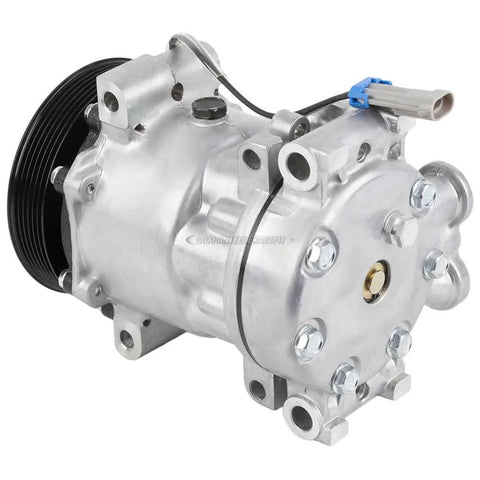 AC Compressor And Air Conditioning Repair Kit For GM Full Size Trucks Sierra Yukon Tahoe Silverado Cheyenne C K Pickup 1996 1997 1998 1999 2000 GMT400 With Delphi HT6 Direct Fit - front view