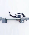 Top view of Desktop Belt Conveyor With Stepless Speed Control For Packaging Factories And Assembly Lines Small Laboratory Conveyor.