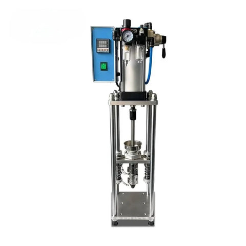 Vertical Injection Molding Machine Desktop Mini Semi Automatic For 10g Plastic With 20x15x6cm Mold Size front view