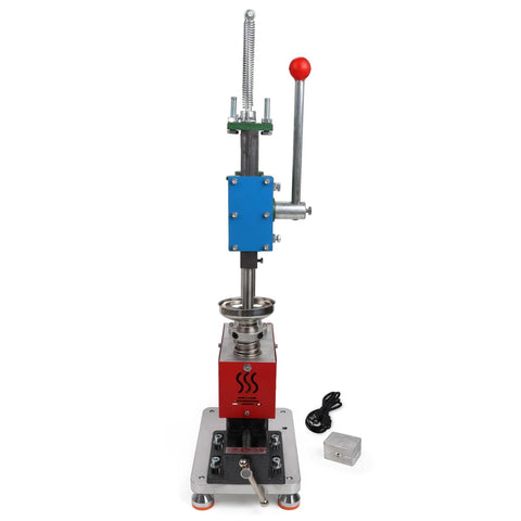 Manual Vertical Injection Molding Machine For Small Plastic Parts With Bench Vise And Test Mold 110V Hands On 0 To 10g Per Cycle