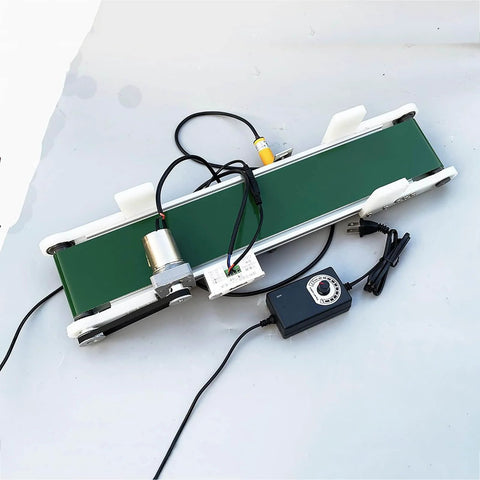 Desktop Conveyor Belt 1000mm Long 10cm Wide With Wear Resistant Anti Static PVC Belt For Smooth Transport Ideal For Physics Friction Experiments