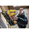 DEWALT 20V MAX XR Framing Nailer delivers cordless, dual-speed power with adjustable depth for precise nail placement